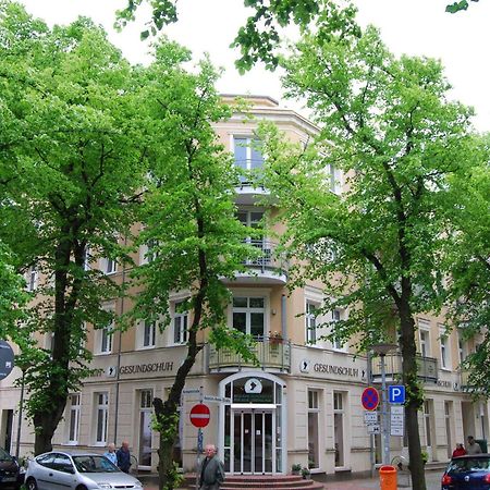 Ferienwohnung Warnemuende Am Kurpark Rostock Exteriér fotografie
